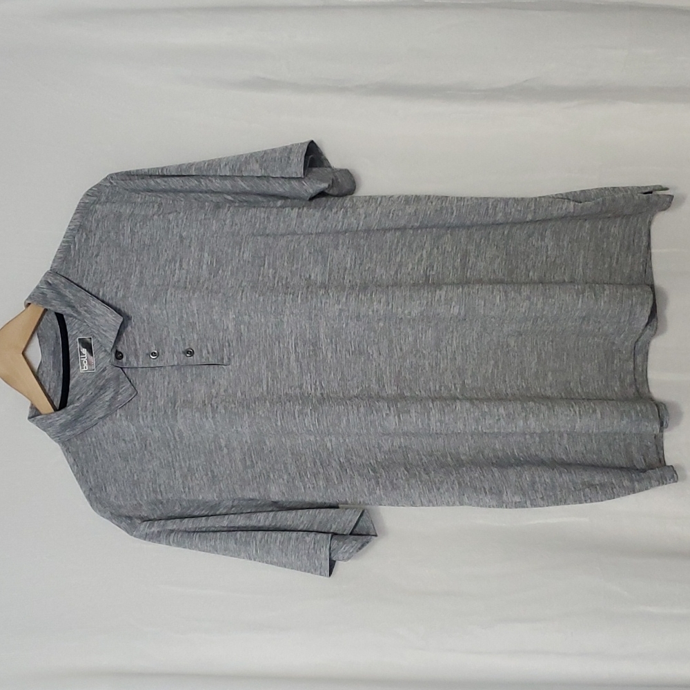 Bolle Gray 3 Button Polo Shirt Size XXL